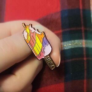 Colorful Ice Cream Pin